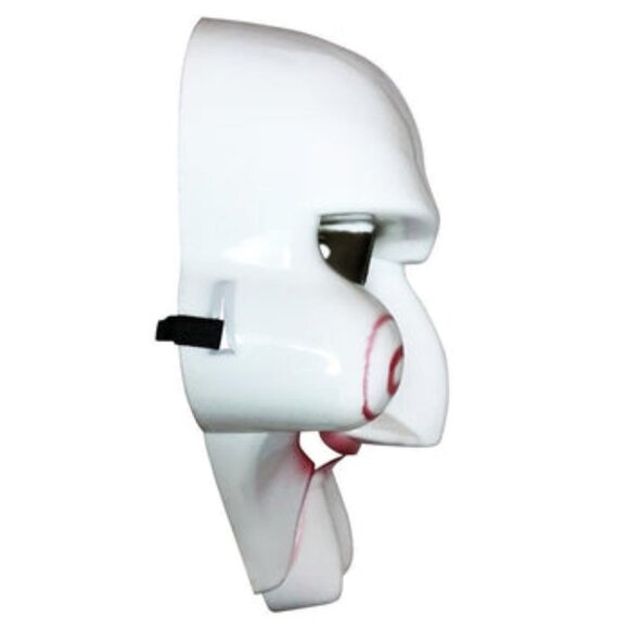 Jigsaw Saw Billy Puppet Face Mask Halloween Cosplay Guy Costume Prop Mas… - Picture 2 of 5